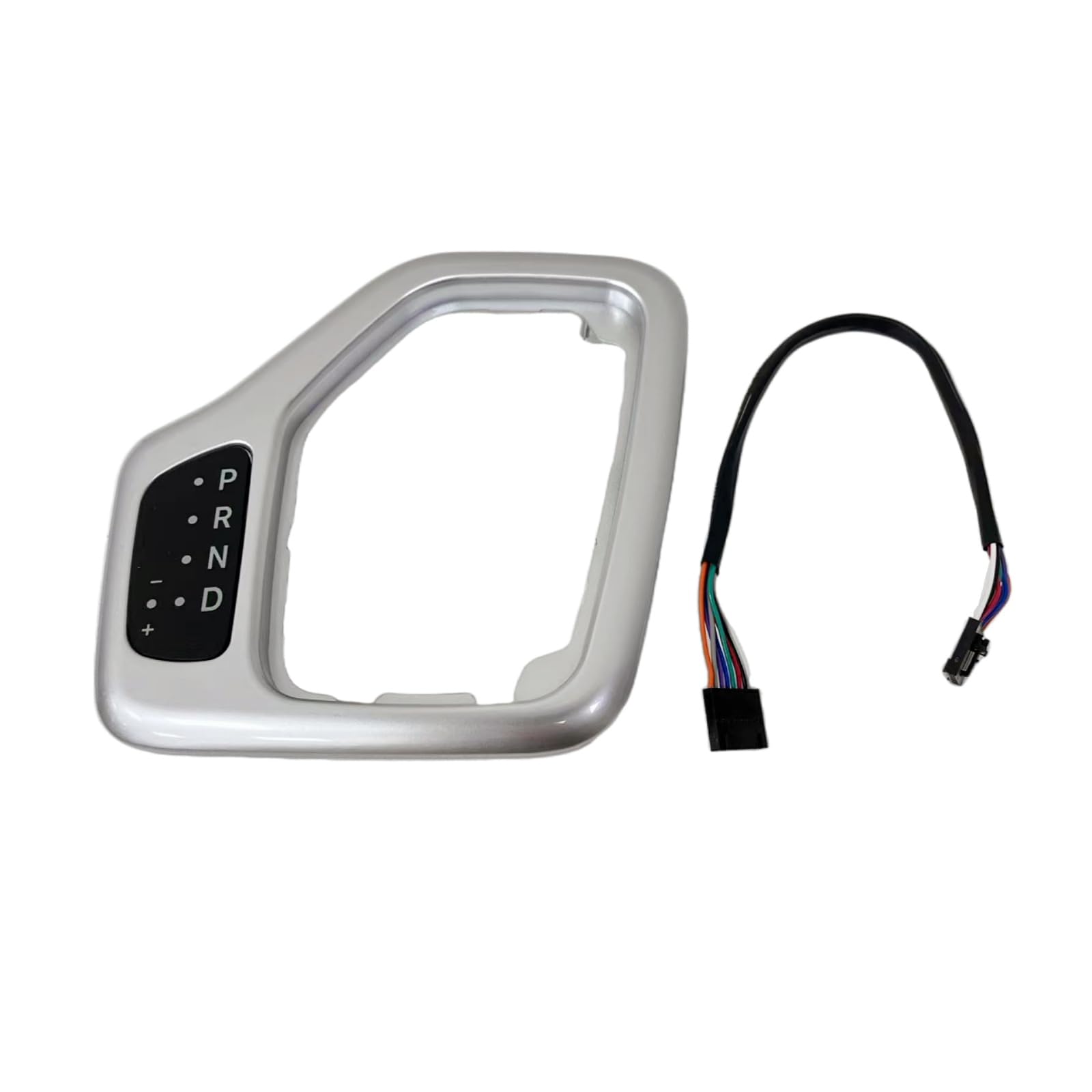 5YD27LS5AA White Transmission Shifter Bezel with Harness Fits for 2014-2018 Jeep Replace parts