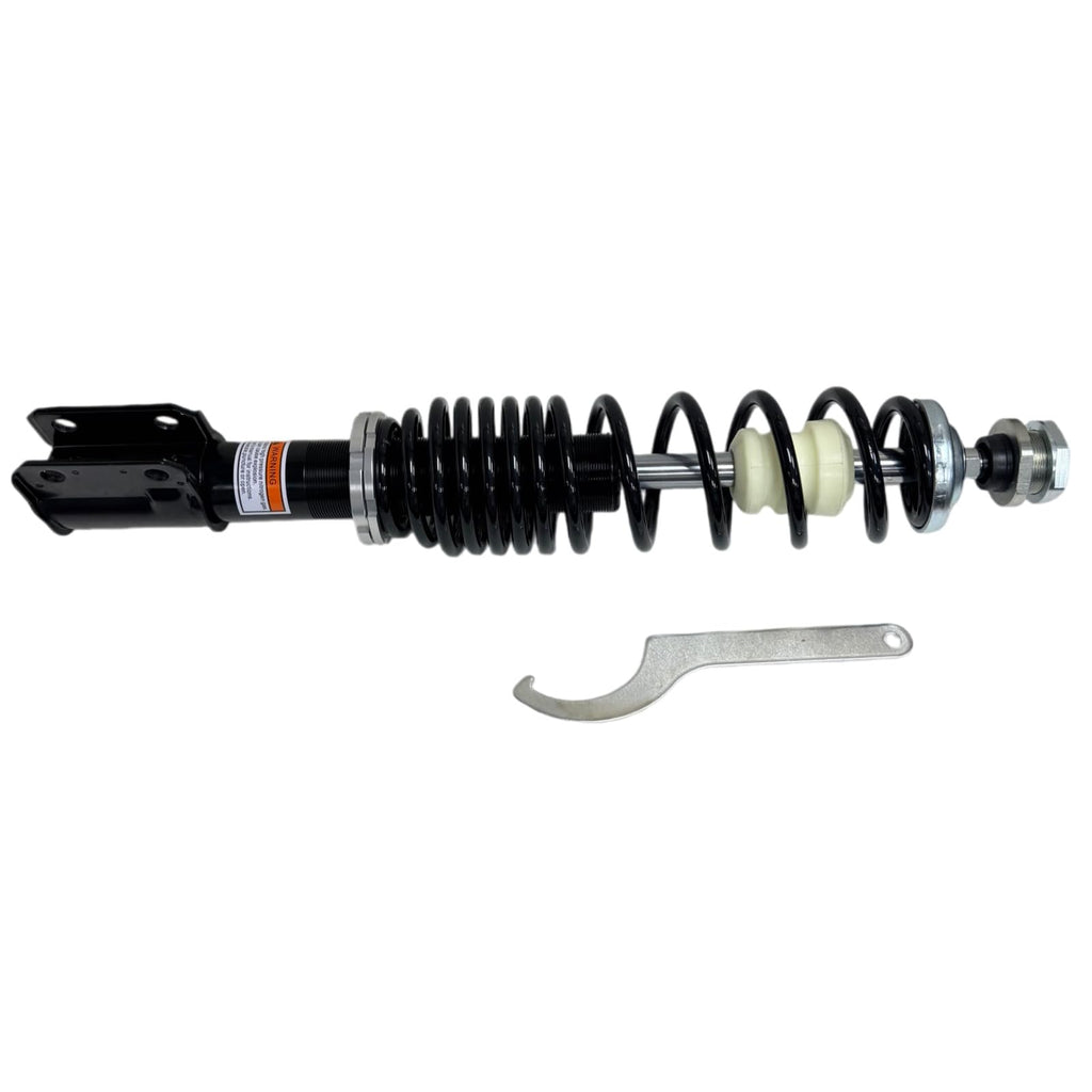 2pcs 706200661 Front Left Right Shocks Absorber Monotube Shocks Set Compatible with 2007 2008 2009 Can-Am Outlander 500 MAX 500 Gas-Powered Dual-Rate Black Springs ATV