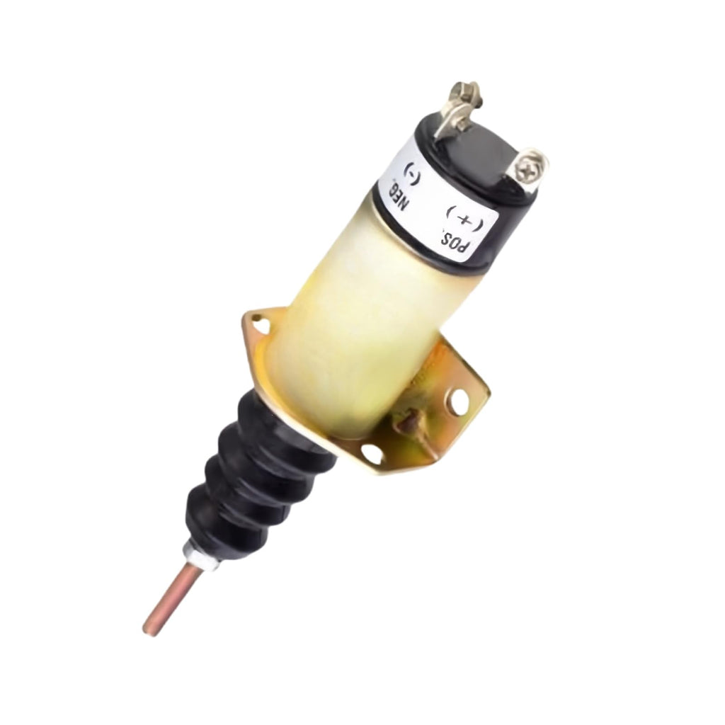 1502-12C2U1B2 12V Fuel Shutdown Solenoid Valve Fits for Cummins Excavator Engine Replace parts
