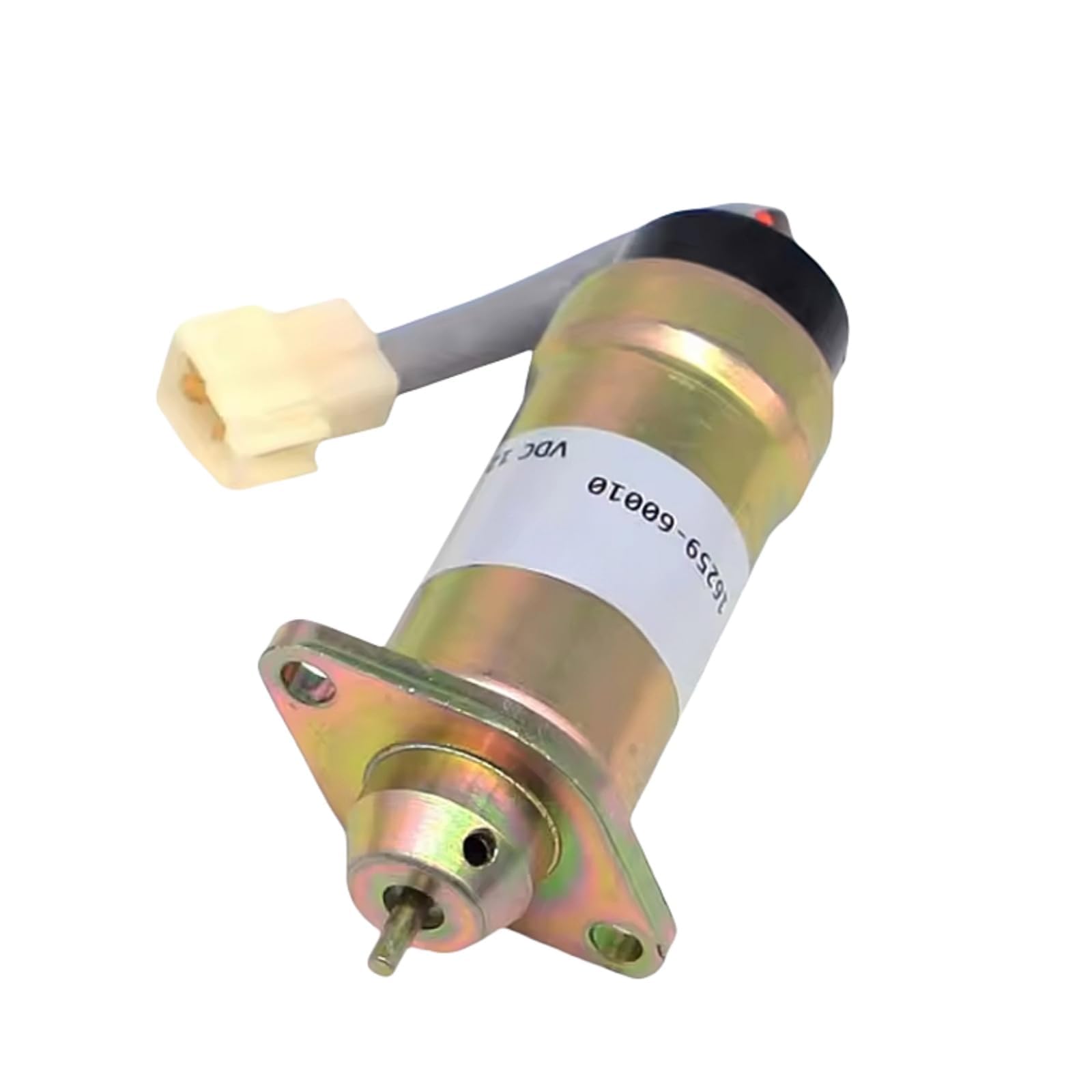 Fuel Shut Down Solenoid 12V 16259-60010 1625960010 fits For Kubota Engine D1105 V1505 For Hitachi Timberwolf TW150DHB TW150VTR TW190