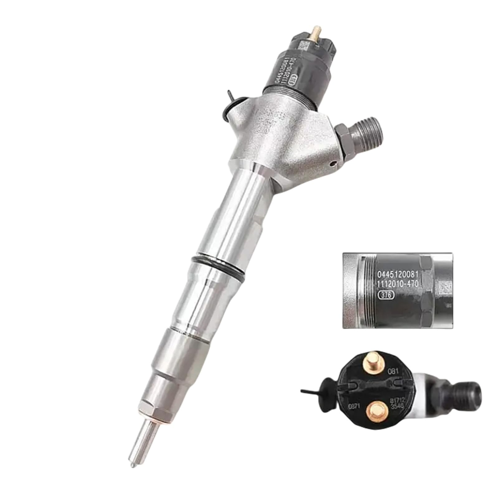 4pcs 0445120081 Common Rail Injector Suitable Compatible With Jinlong Xichai 4DF, 6DF Engine
