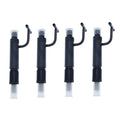 4pcs Fuel Injector AM875411 Fits for John Deere 25 30 Excavator 570 675 Skid Steer Loader
