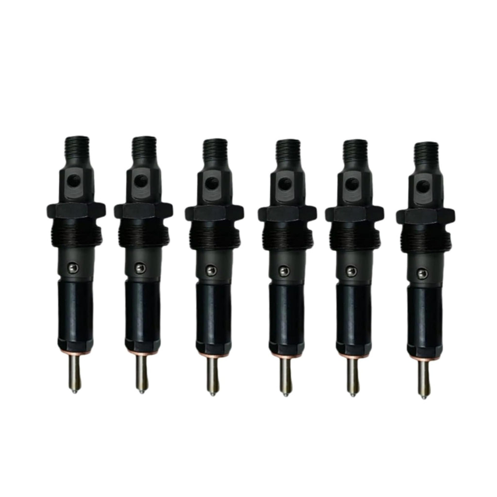 6pcs 3802327 3902969 3909454 3909476 3914710 3904256 3919302 Fuel Injector Compatible for Cummins B4.5 4BT 4BTA 6BT 5.9L Engine