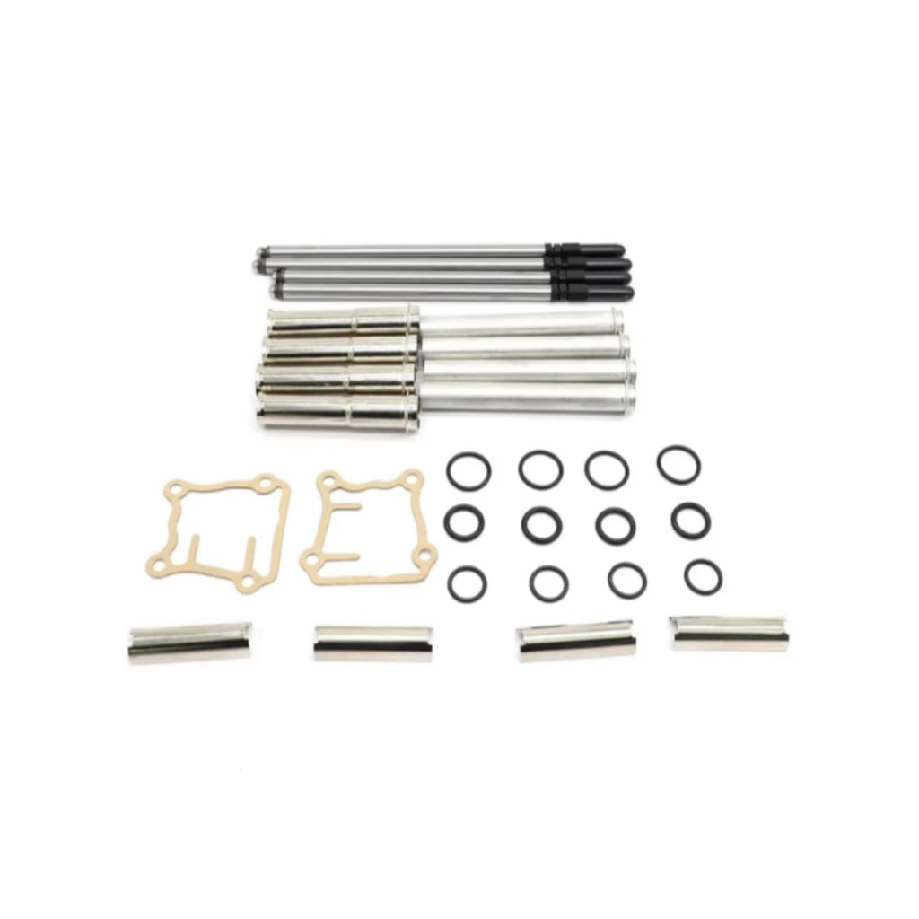 93-5095 Adjustable Push Rod Conversion Kit with Cover Fits for Harley Twin Cam 1999-2017 Replace parts