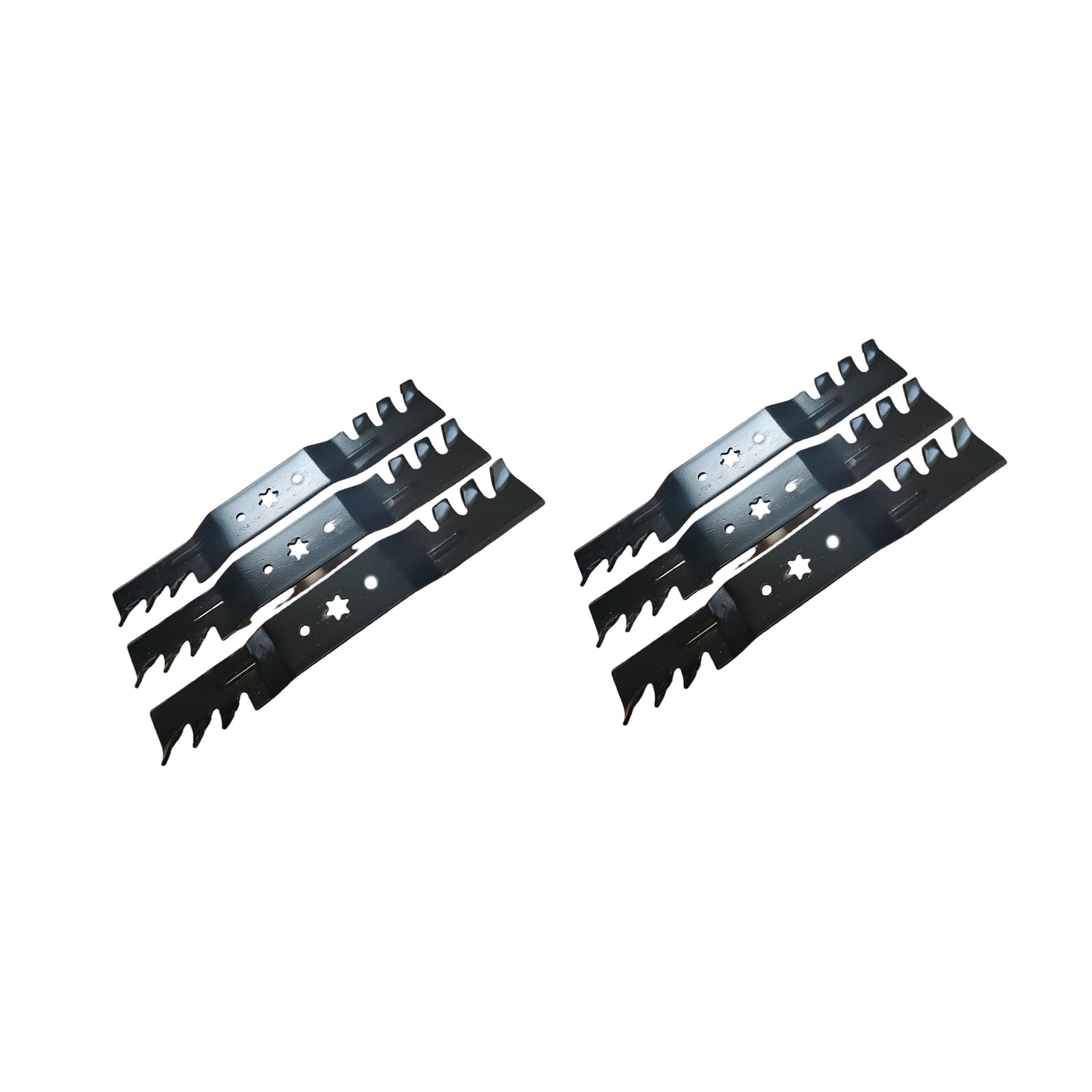 6pcs Mower Blades 742-05052A 942-05052A  Fits for Cub Cadet 50 Lawn Tractors RZT Mowers 2015 Newer MTD13AQA1KQ897 14A7A3ZQ099 Replace parts