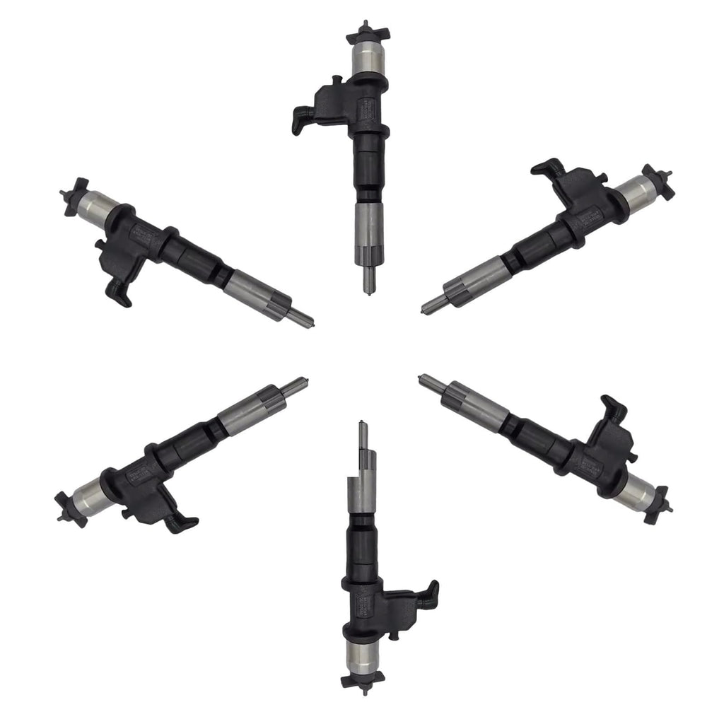 6PCS Fuel Injector 295050-1550 8-98259290-0 2950501550 Fits for Isuzu Diesel Engine 6WG1 6WG1-TC