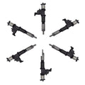 6PCS Fuel Injector 295050-1550 8-98259290-0 2950501550 Fits for Isuzu Diesel Engine 6WG1 6WG1-TC