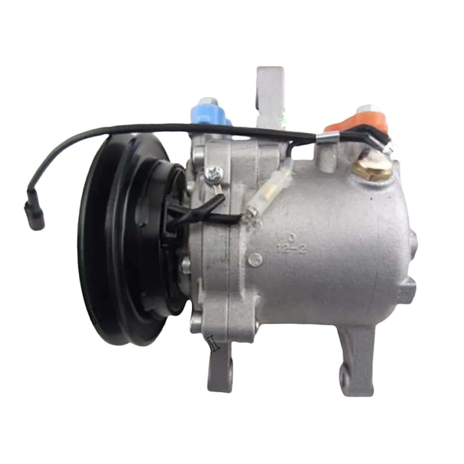 12V A/C Compressor 3P999-00620 447280-3050 447280-3060 447280-3080 Compatible with Kubota M126 M135X GX M6 Tractor With 6 Groove Pulley
