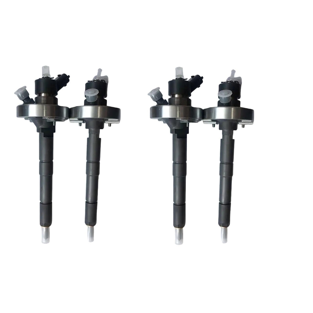 4Pcs New Fuel Injector Compatible with ZD30 Dci Urvan Caravan Cabstar 3.0 16600-VZ20A 16600-VZ20B