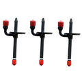 3pcs AR89564 Fuel Injector 27333 Pencil Injector Fits for John Deere 350B 350C 355D 380 2020 1520 2030 1530 2350 1350 1420 2955 Tractor