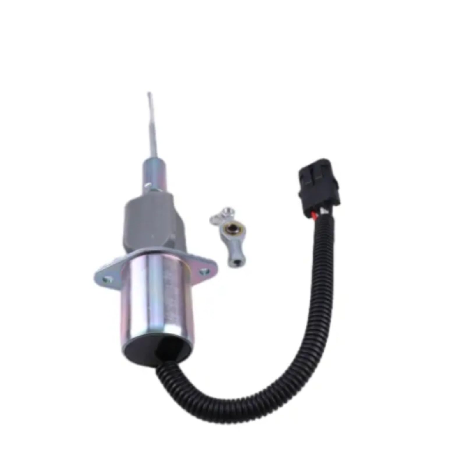 12V Electric Fuel Shut Off Run Solenoid RE53507 Compatible for John Deere 4555 4560 4755 4760 4955 4960 8560 8760 8960 9965 9970 Replacement