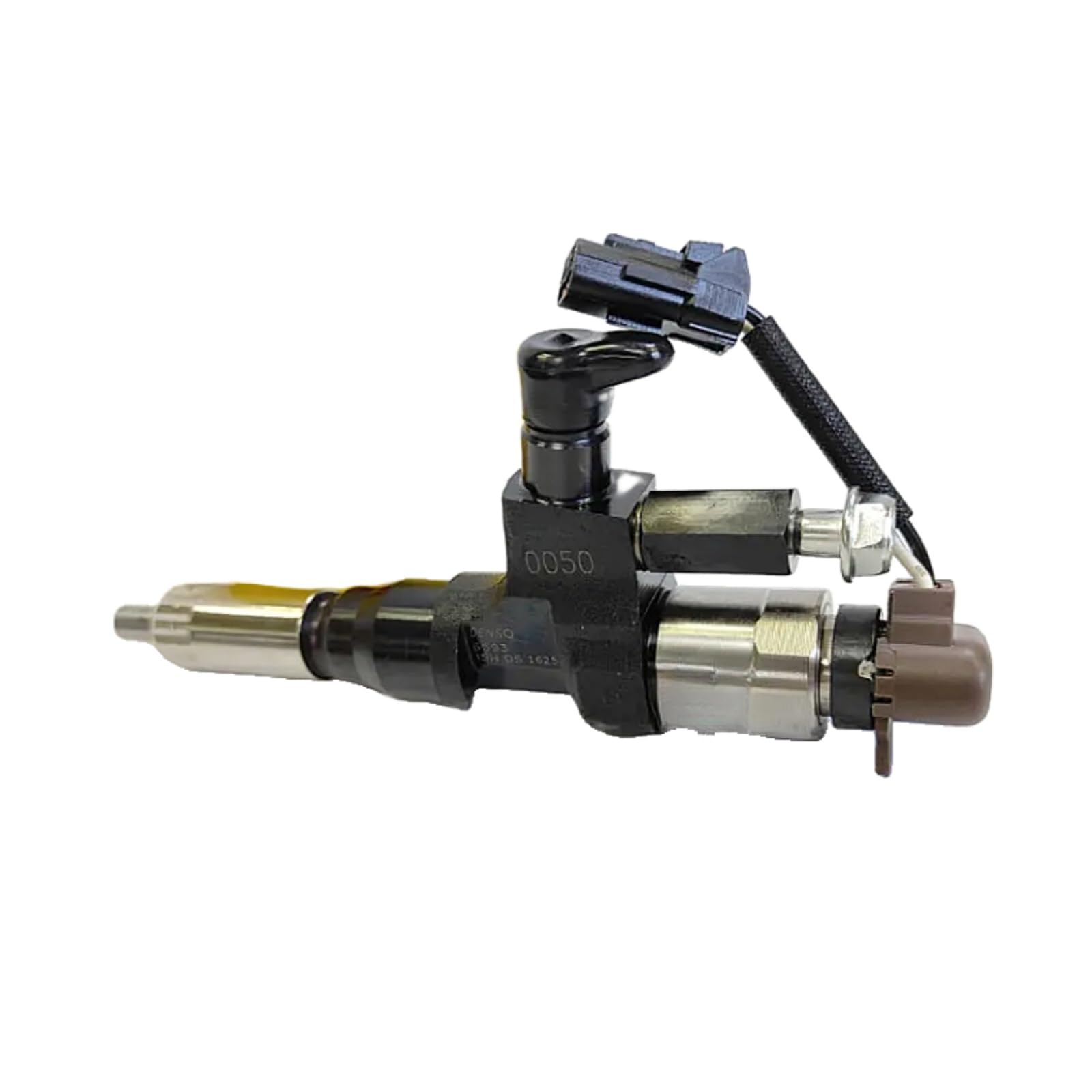 6pcs 095000-6593 0950006593 Fuel Injector Fits for Denso Hino J08E 7.7d Engine 500 Series Kobelco SK200-8 SK210-8 SK250-8 SK330-8 SK350-8 Excavator