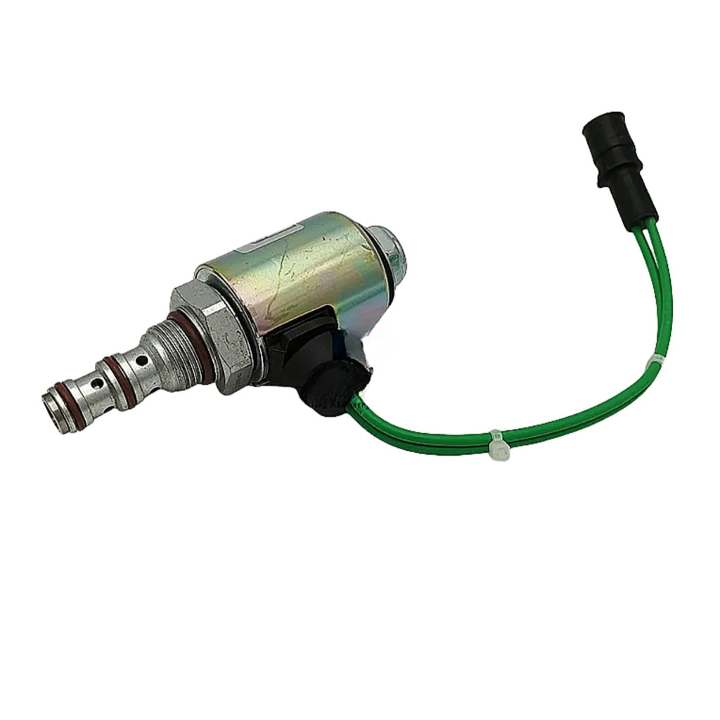 12V Solenoid Valve 3E-6268 3E6268 Compatible with Cat Backhoe Loader 446 446B Engine 3114