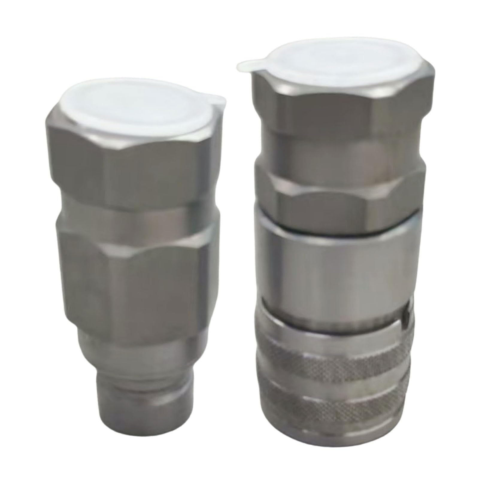 AT312470 KV14216 Hydraulic Male Female Flat Face Coupler Kit Compatible with John Deere 110 240 250 260 270 315 317 320 325 328 332 244J 304J 310G 310SG 315SG 318D 320D 324J 325K 410G 710G