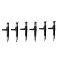 6PCS 095000-6280 6219-11-3100 6219113100 Common Rail Fuel Injectors for Denso Komatsu 6D170 SAA6D170 Engine Excavator PC400-8 PC450-7