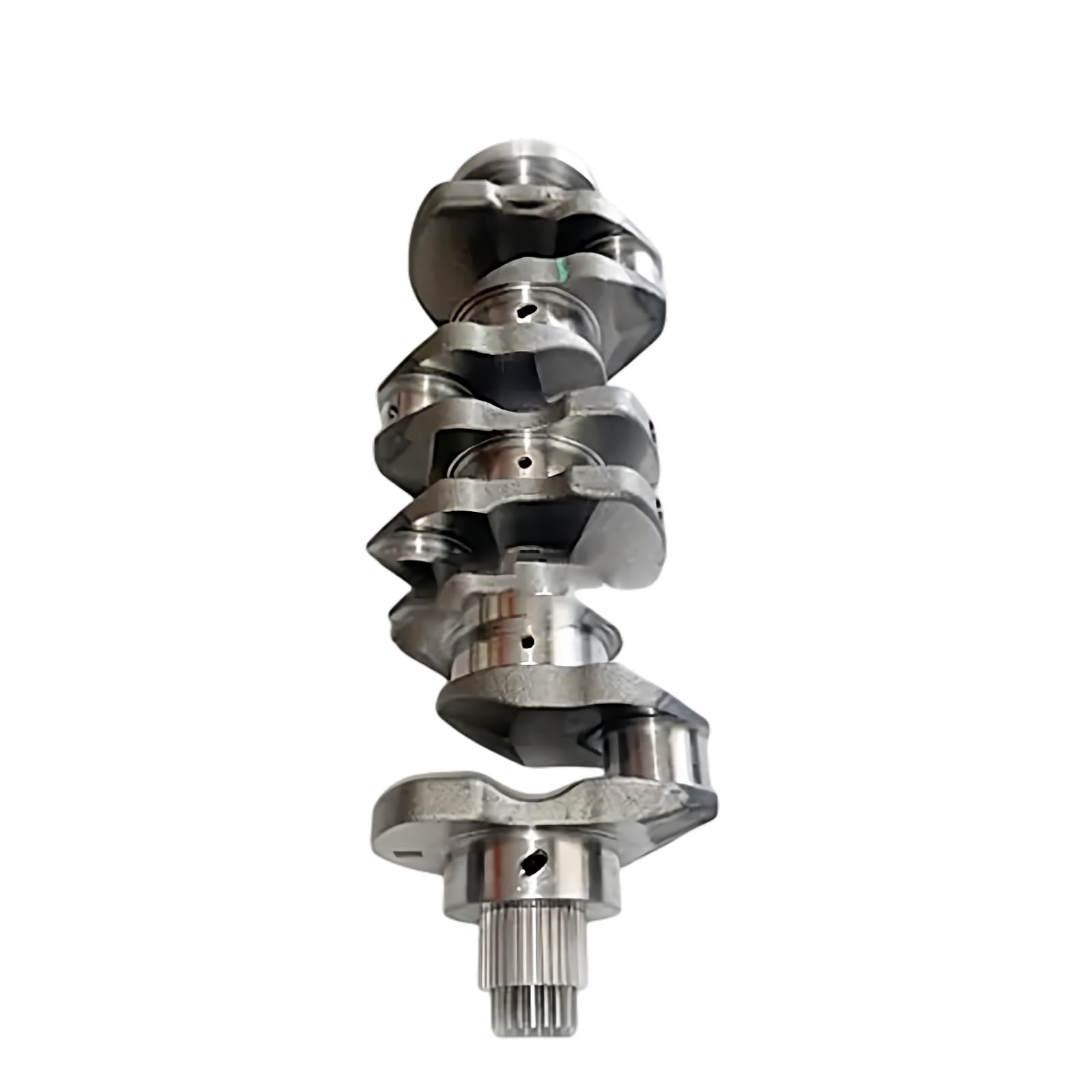 Complete Crankshaft With Bearing Set 1G777-23010 1G77723010 Compatible with Kubota Track Loader M6040 M7040 SV75 SSV75PC Engine V3307