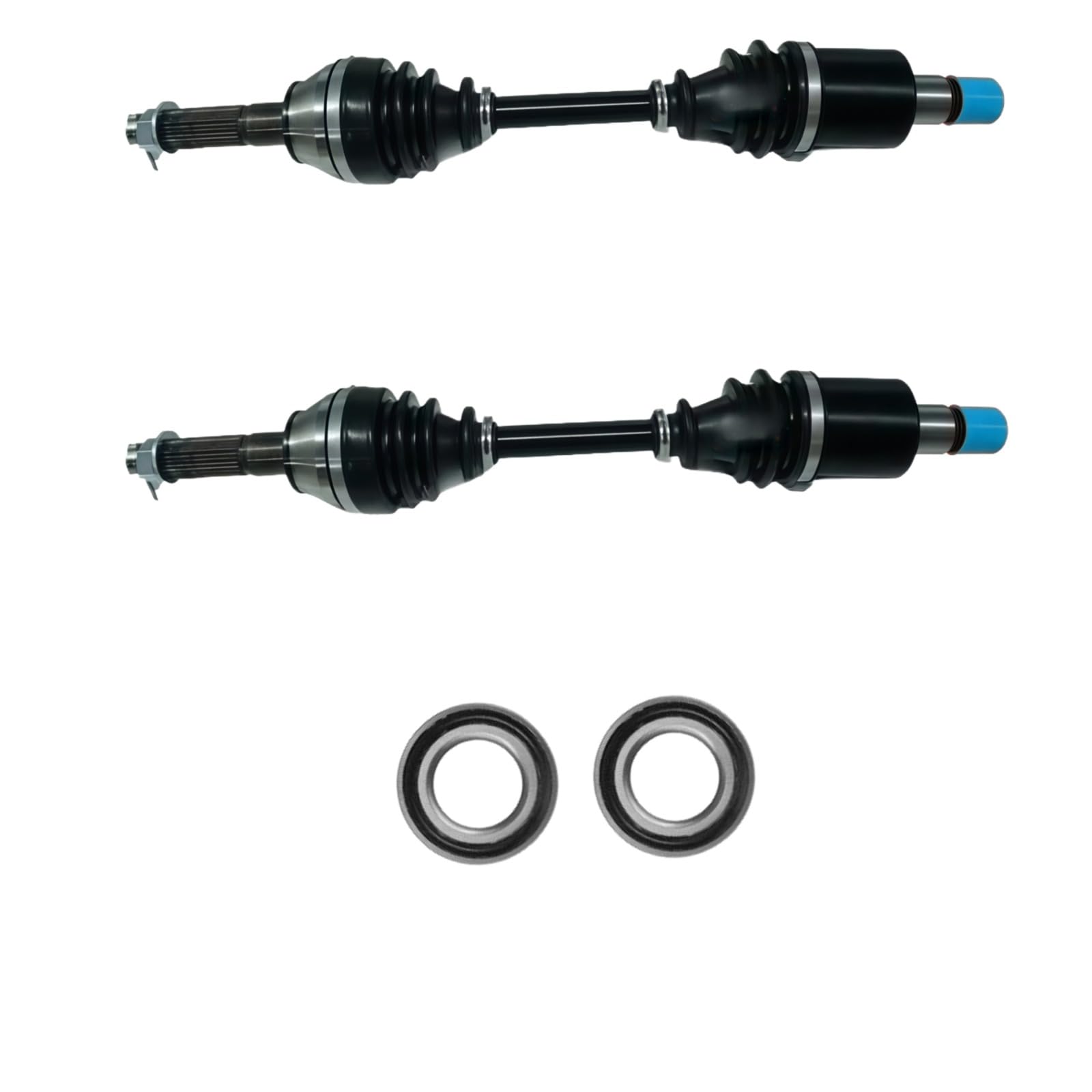 Rear Left & Right CV Joint Axle with Bearing Fits for Polaris RZR 800 EFI 2008-2013