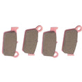 4PCS Rear Brake Pad 43082-1152 Fits for Honda Motorcycles Cr125 Cr250 Cr500 1987-2001