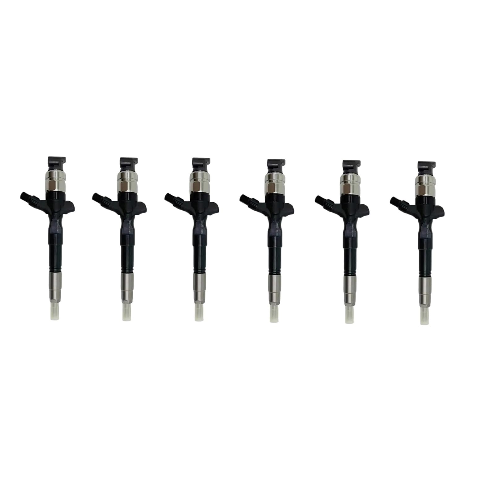 6pcs 23670-30400 23670-0L090 23670-09350 Diesel Fuel Injector fits for 2.5 d 2010-2KD-FTV, 3.0 d 2010-1KD-FTV D-4D Euro 4