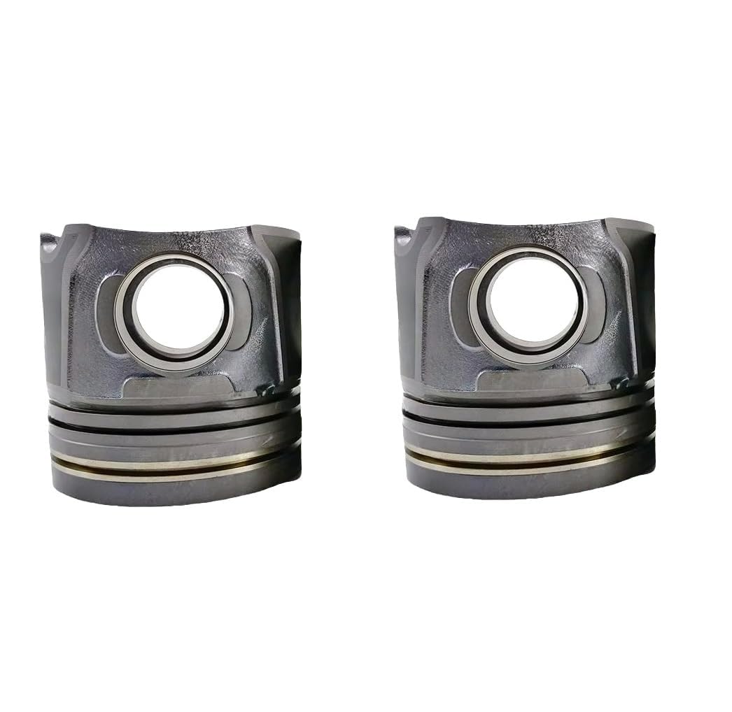 2PCS 4BT 6BT 4BT3.9 6BT5.9 Piston 59mm combustion Chamber 3907163 Suitable For Cummins Engine Repair Parts