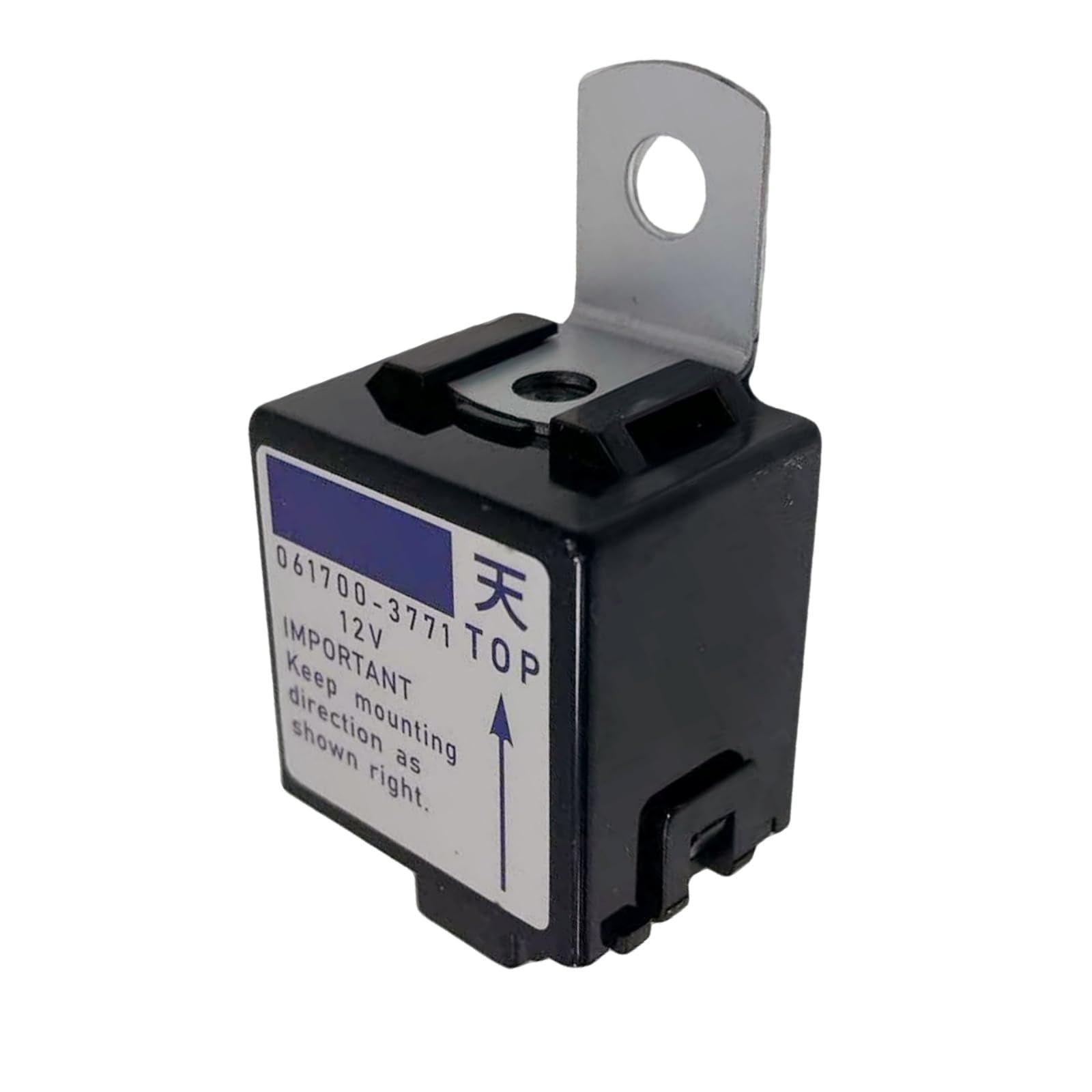 6670872 061700-3771 0617003771 Relay Stop Solenoid Fits for Bobcat Skid Steer Loader Excavator B300 BL370 BL470 BL570 BL575 319 320 321 323 324 E14 E16 453 463 MT50 MT52 MT55