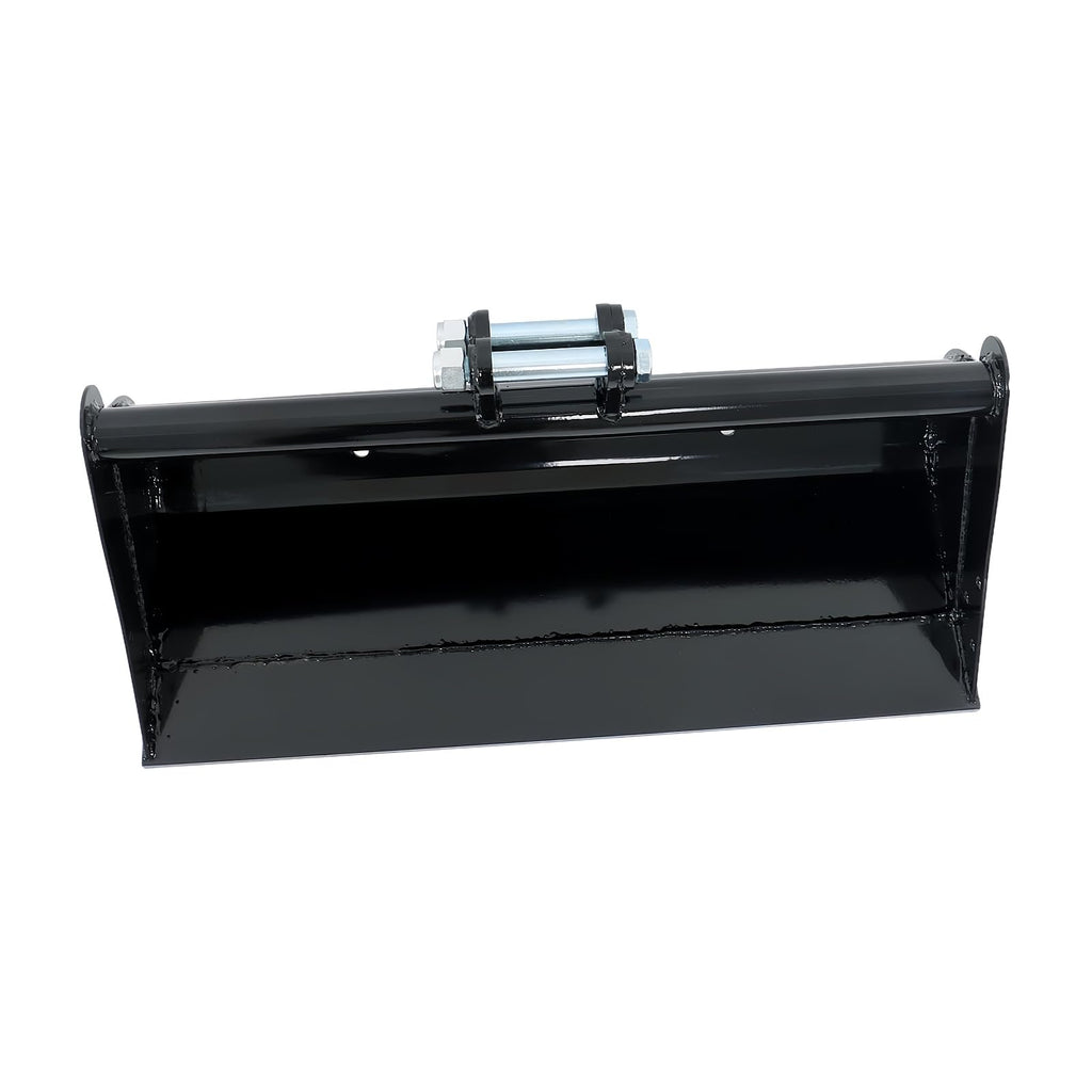 800mm Hydraulic Cylinder Tilt Toothless Bucket With Pin Fits for Mini Excavator 0.8ton-1.5ton