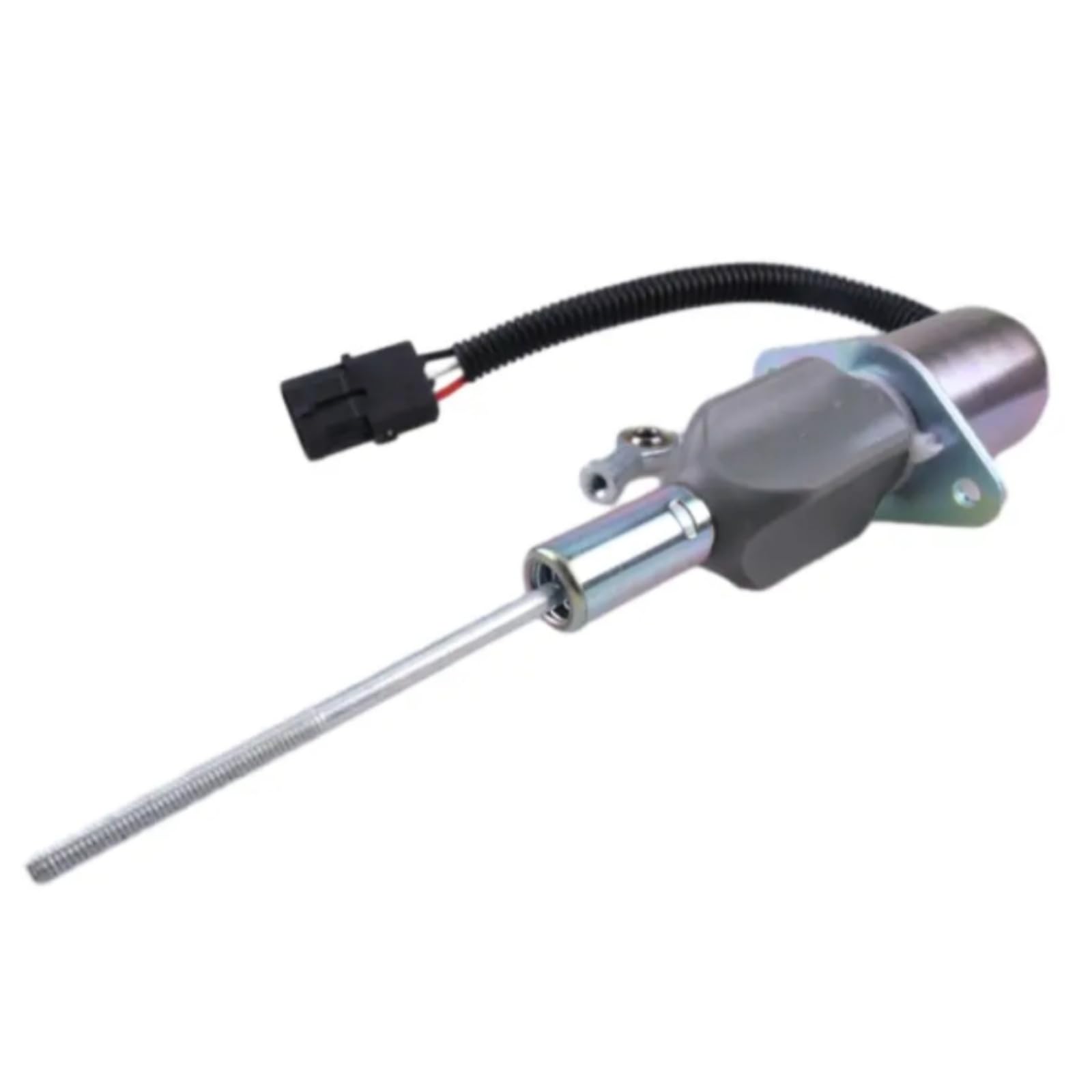 12V Electric Fuel Shut Off Run Solenoid RE53507 Compatible for John Deere 4555 4560 4755 4760 4955 4960 8560 8760 8960 9965 9970 Replacement