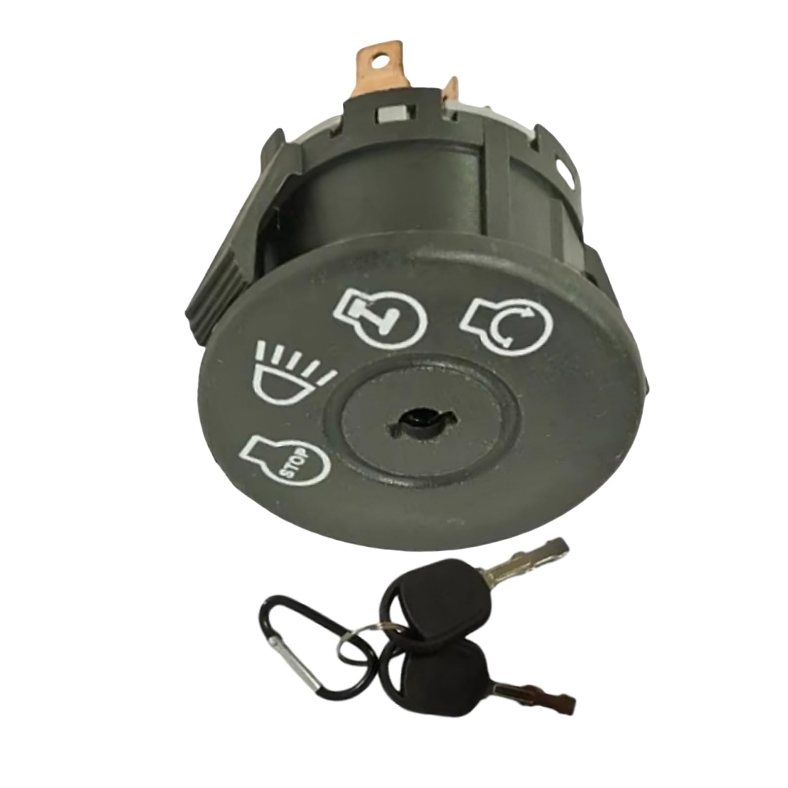 583068901 175566 Ignition Switch with 2 Keys Fits for John Deere 155C L100 L105 L107 L110 L120 G110 Fits for Hus YTH1542XP YTH1848XP Replace parts