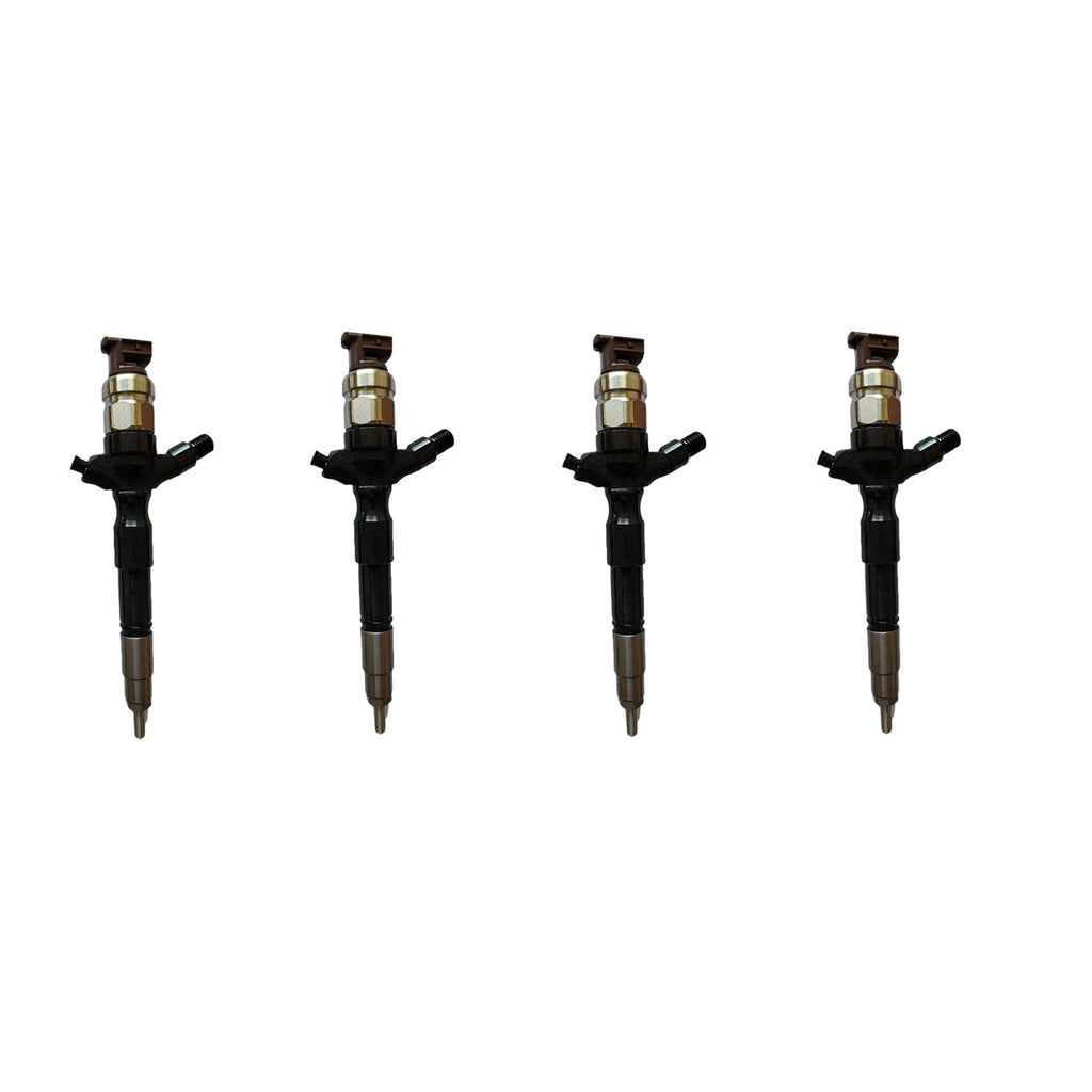 4pcs 23670-30300 095000-7760 23670-0L010 23670-30240 23670-09060 Diesel Common Rail Fuel Injector Fits for Hilux 2.5d 2KD-FTV Engine