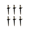 6pcs 23670-30300 095000-7760 23670-0L010 23670-30240 23670-09060 Diesel Common Rail Fuel Injector Fits for Hilux 2.5d 2KD-FTV Engine