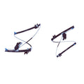 LR083210 LR083211 Front Side Power Window Regulator kit with Motor Fits for 2017-2020 Land Rove Replace parts
