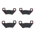 4PCS 1436-420 0502-604 0502-875 1436-165 Rear Brake Pads Fits for Arctic Cat 1000