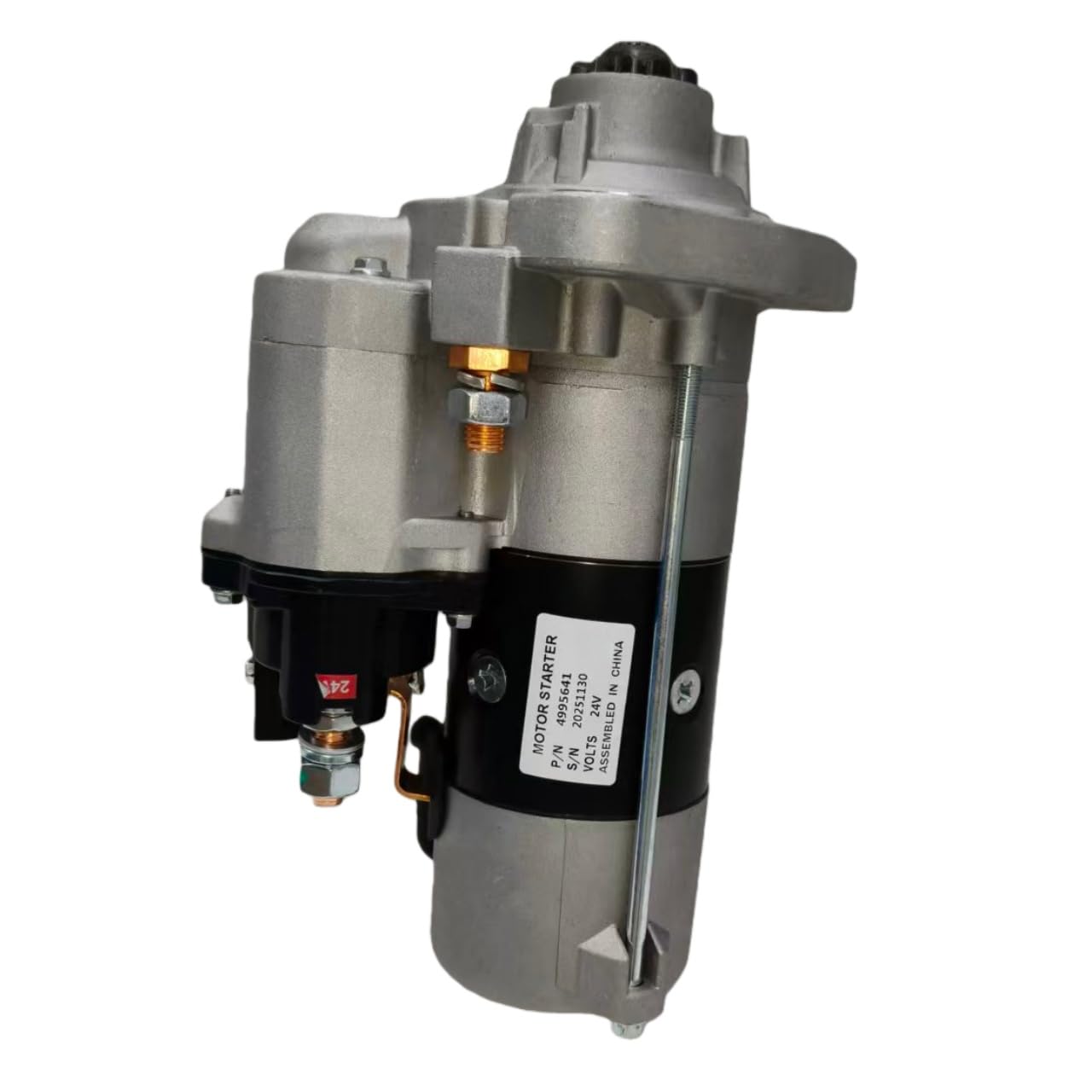 4995641 24V 10T 7.5kw Starter Fits for Cummins Engines C6.6 E323D2 Replace parts