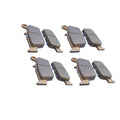 8PCS Rear Brake Pads 043105-MY6-405 Fits for Honda CR80R CR80RB 1992-2002 / CR85R CR85RB 2003-2007