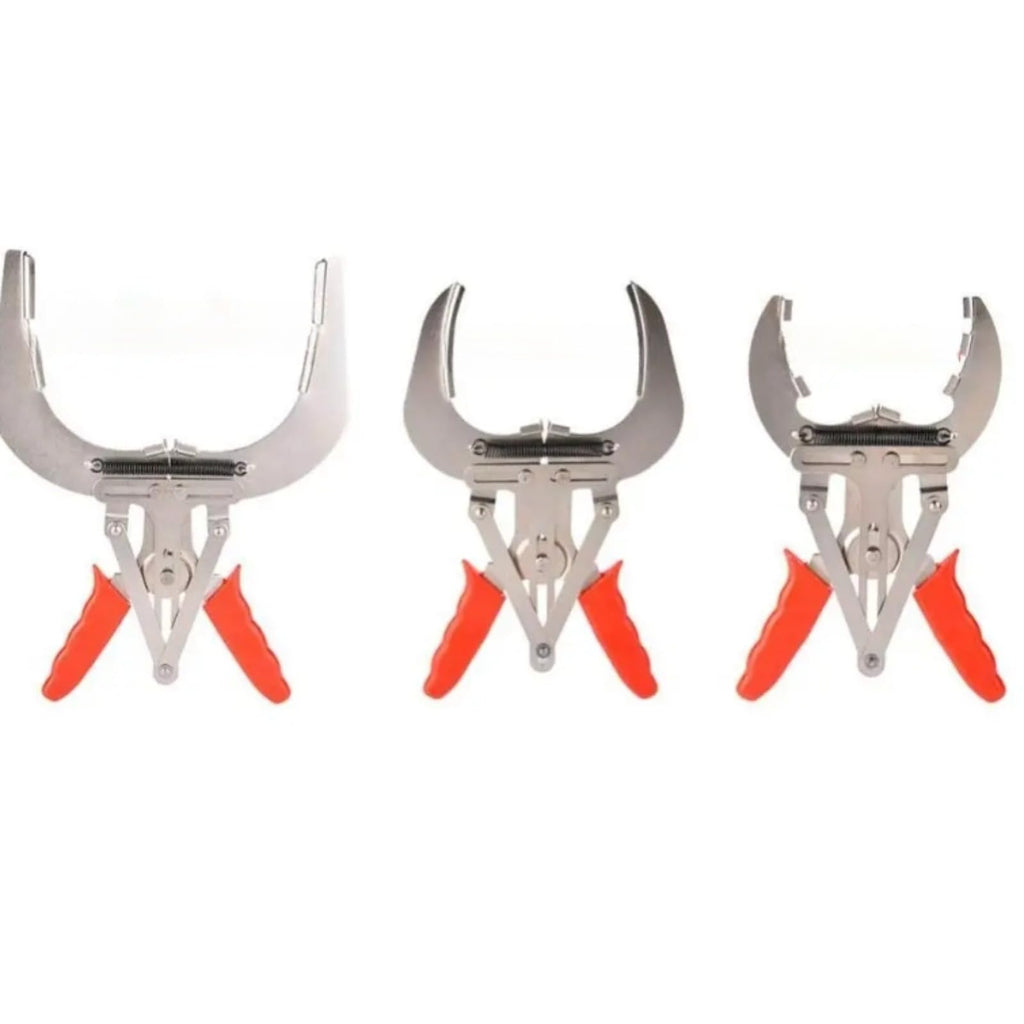 3pcs Car Auto Piston Ring Compressor Pliers Expander Installer Remove Tool Fits for Compressor Replace parts