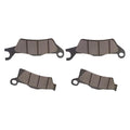 2PCS 715900249 FA617 Front Right Back Brake Pad Kit Fits for Outlander G2