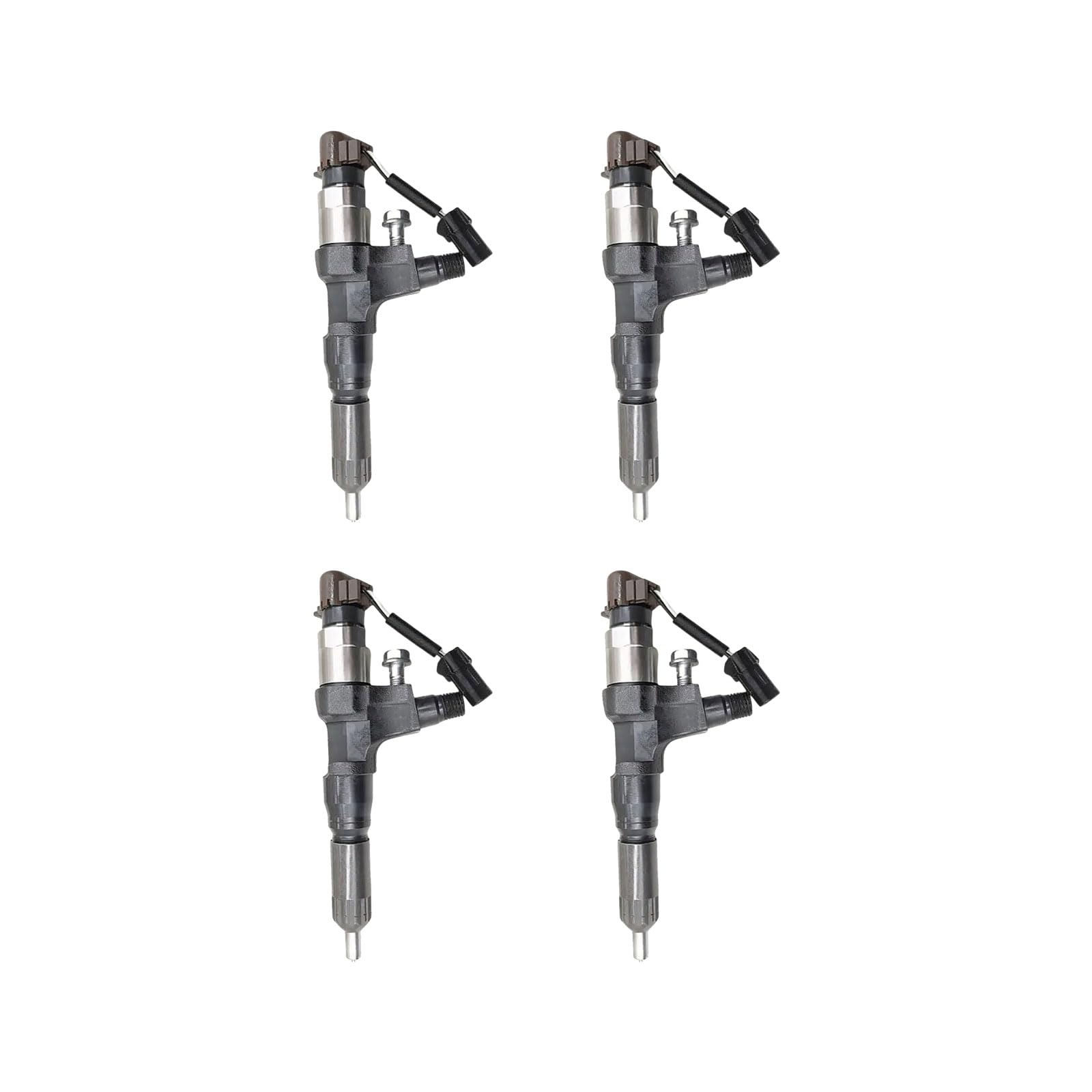 4PCS Fuel Injector 095000-6353 0950006353 23670-E0050 23670E0050 Fits for Hino J05E J06E Excavator