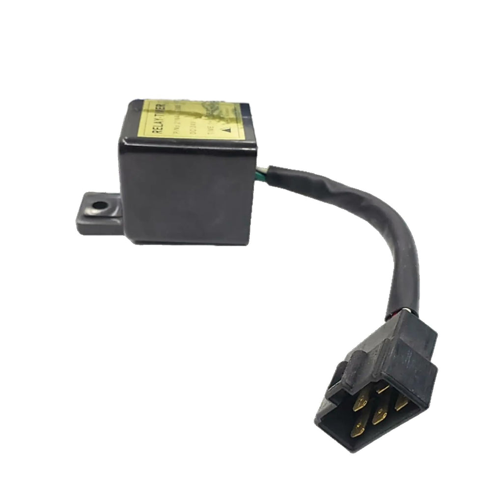 24V Relay Timer 21N4-00762 Compatible with Hyundai R80-7 R210-7 R220-5 R220-7 R220-9 R225-7 Excavator
