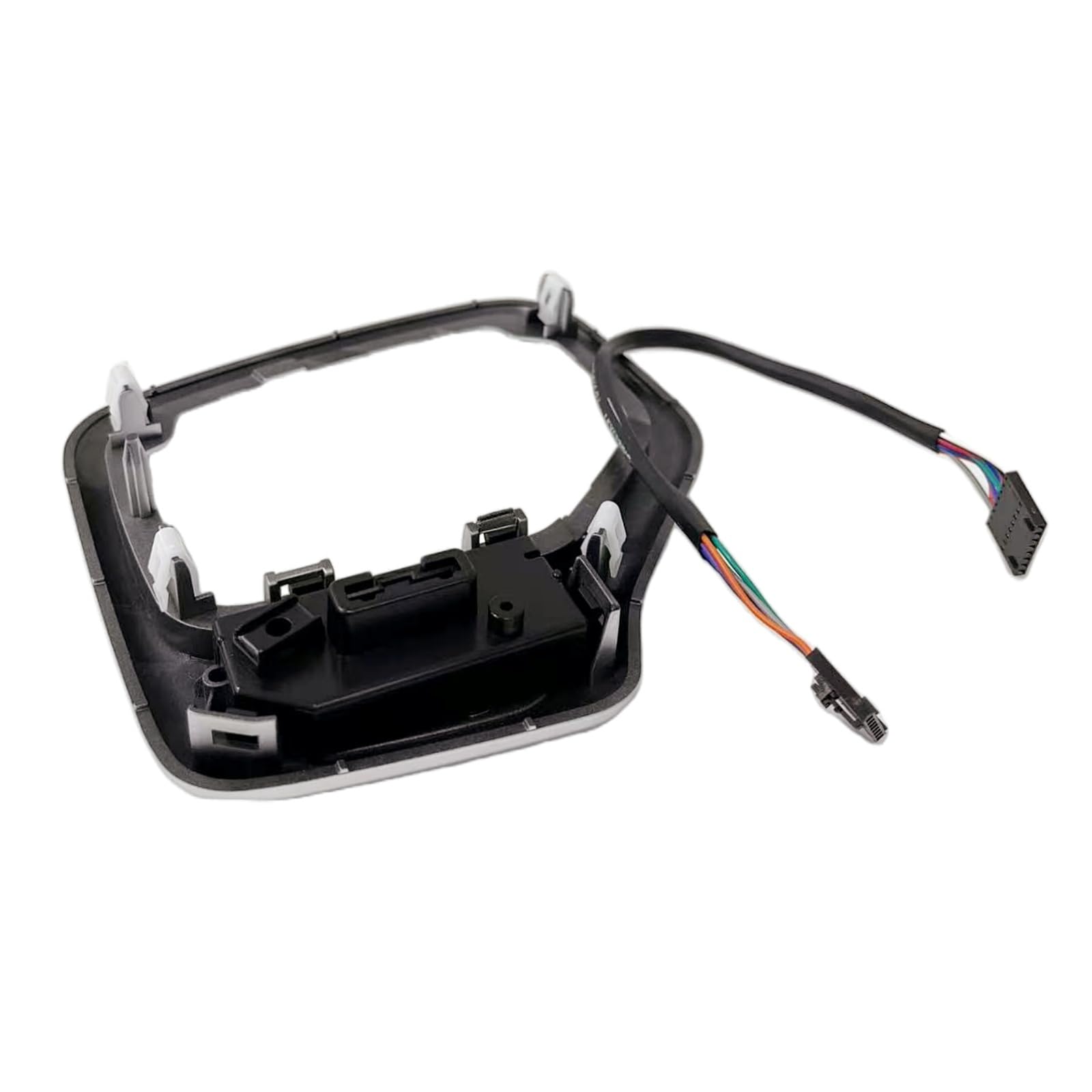 5YD27LS5AA White Transmission Shifter Bezel with Harness Fits for 2014-2018 Jeep Replace parts