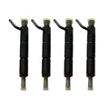 4PCS Fuel Injector 212-8470 2128470 Fits for CAT E320C 311C 312C 312CL 314C 318C 320C 320CFM 320CL 320D 320DL 321C 323DL 323DLN 323DS Excavator 3066 3064 Engine