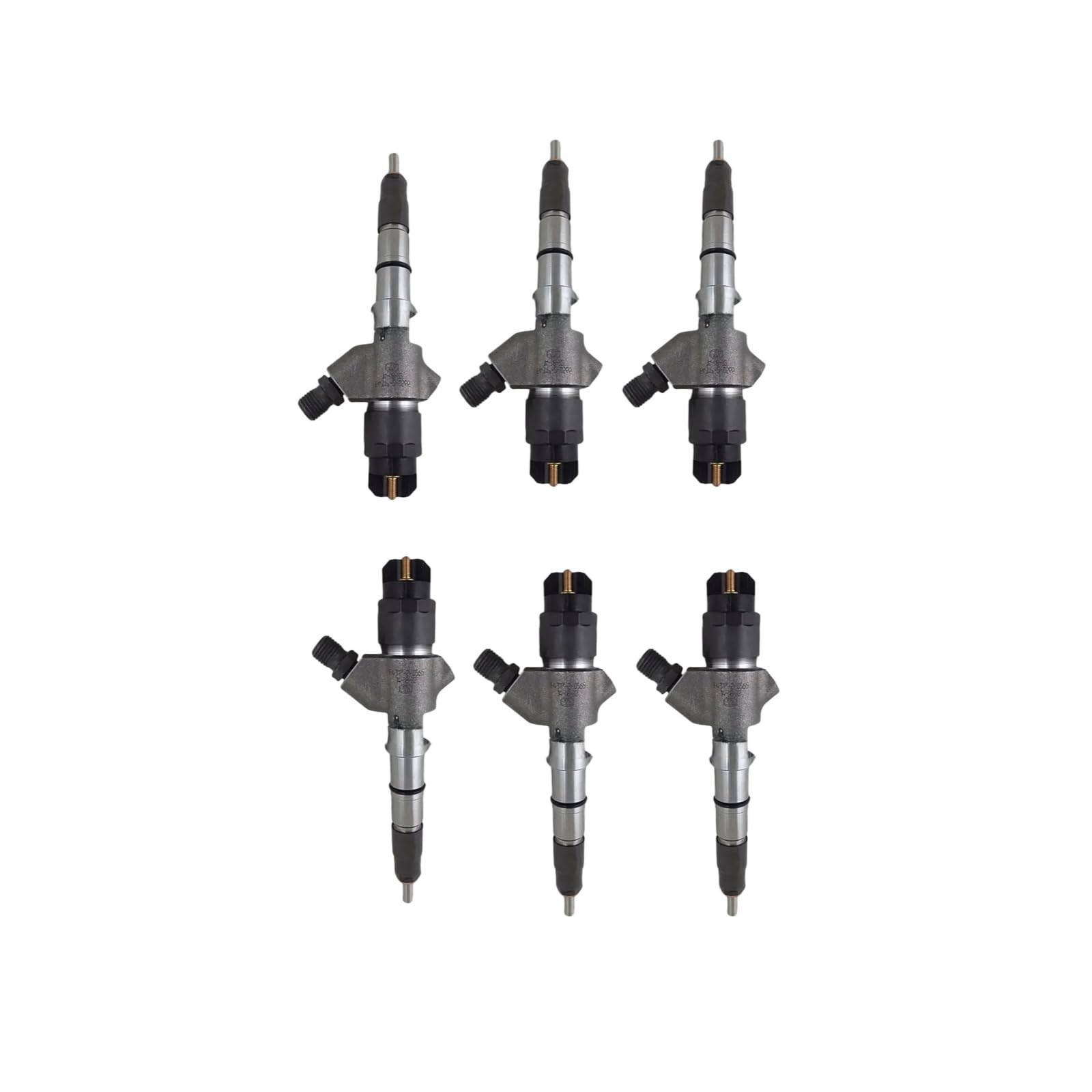 6pcs New Common Rail Injector 0445120245 R0445120245 Compatible With for Gaz Sadko Truck Diesel Engine