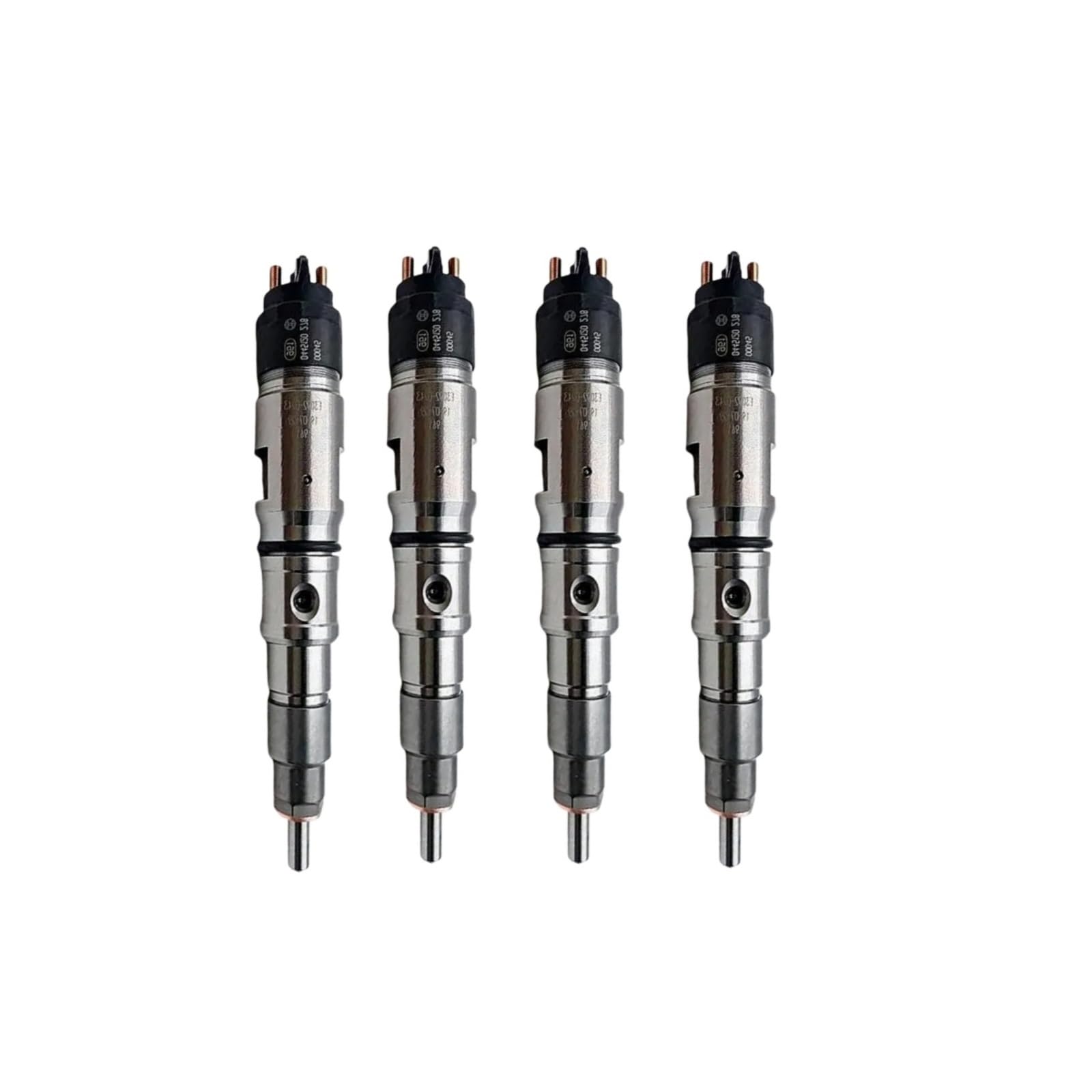 4pcs Fuel Injector 0445120278 Compatible for Doosan Daewoo Excavator
