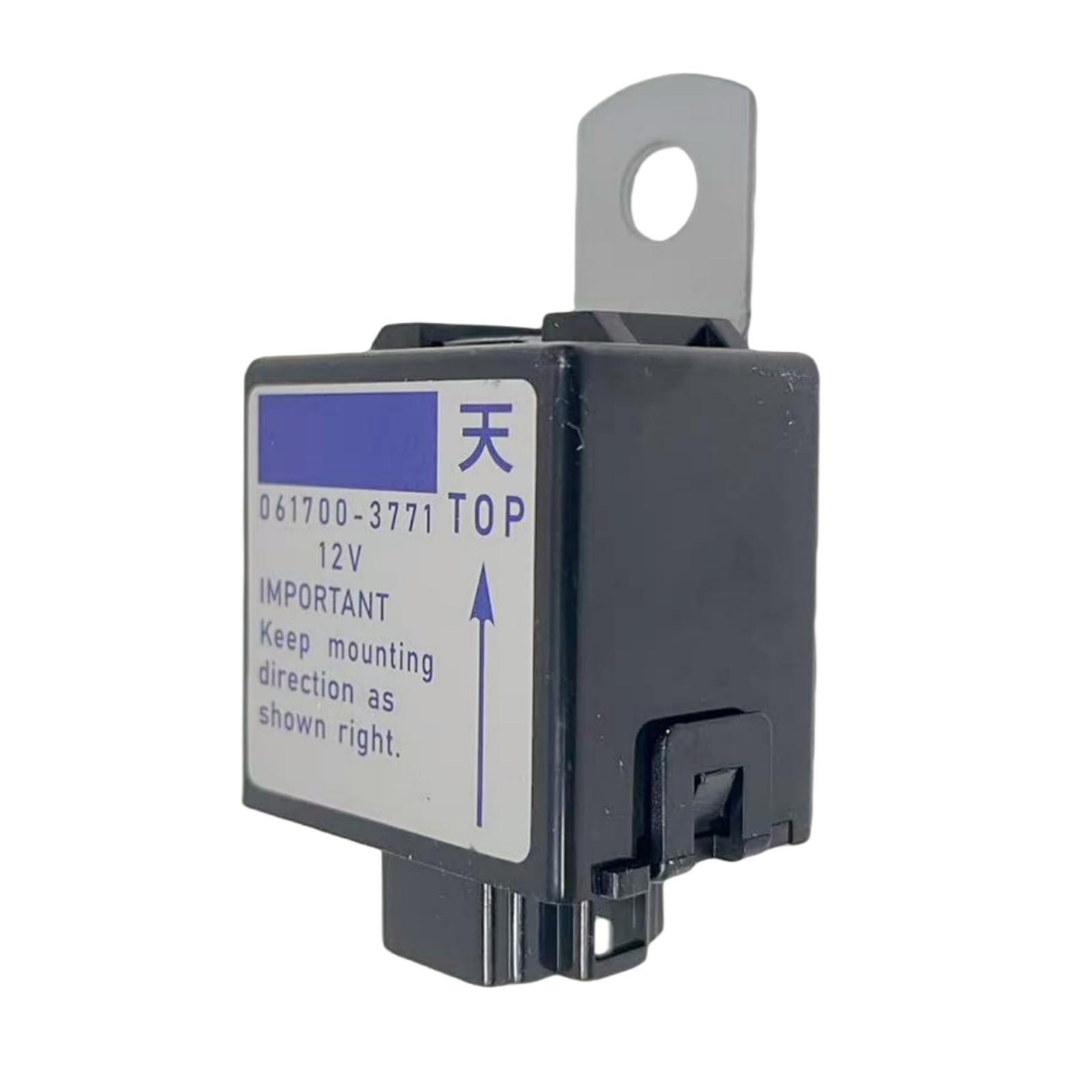 6670872 061700-3771 0617003771 Relay Stop Solenoid Fits for Bobcat Skid Steer Loader Excavator B300 BL370 BL470 BL570 BL575 319 320 321 323 324 E14 E16 453 463 MT50 MT52 MT55