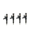 4PCS Fuel injector 095000-5511 0950005511 Fits for Isuzu 6WF1 6WG1 6UZ1 Engine