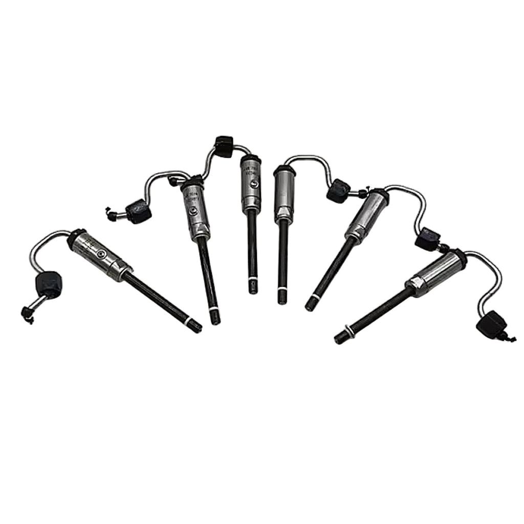 6PCS 0R3420 4W-7016 0R-3420 4W7016 Fuel Injector Pencil Nozzle Replacement for Caterpillar Cat Engine 3208 Wheel Tractor 613C PS-500 pr-1000