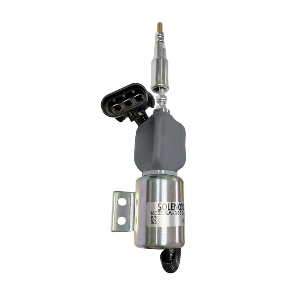 F1HZ-9N392-A SA-3850-12 E9HN-9N392AB Fuel Shutoff Solenoid Fits for New Holland Engine M411 M421 M611 for Haytools 1078 1079 1085 for Ford 7.8L L8000