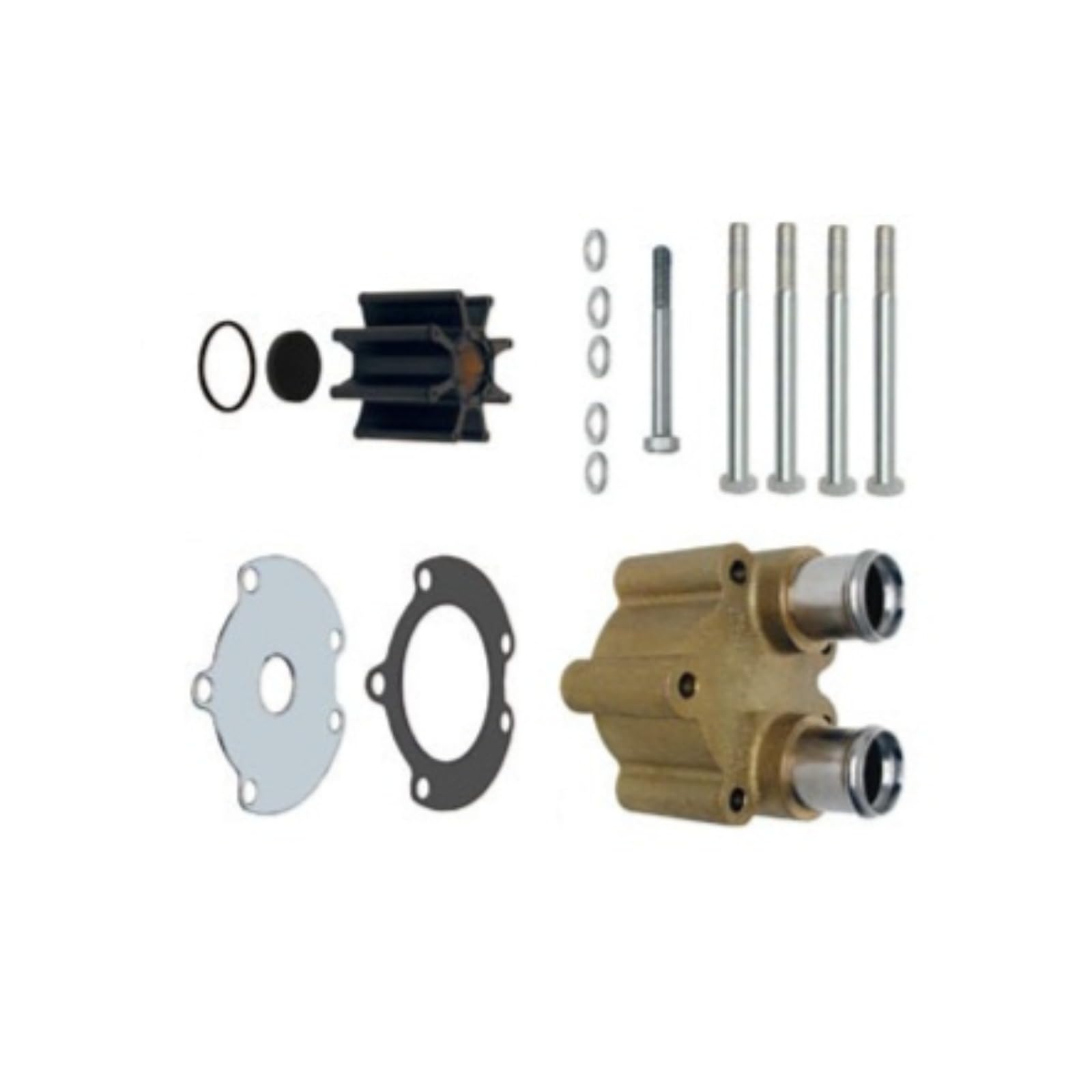 47-807151A14 Sea Water Pump Kit Fits for MerCruiser
