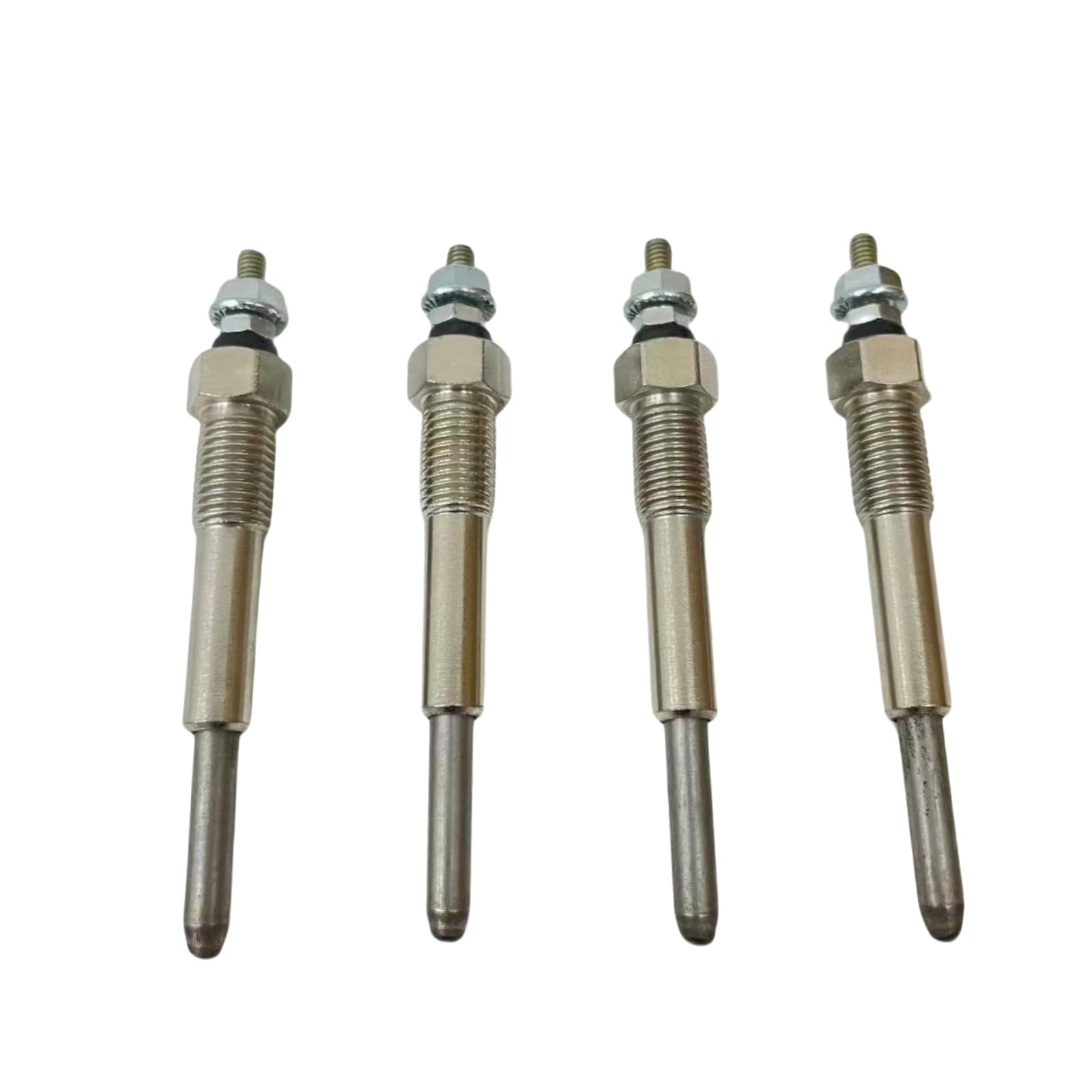 4PCS 12V Glow Plug 8-94319700-2 8-94319700-1 8943197002 Fits for Isuzu Engine C223 C223T C240 C190 3AD1 3KB1 3KR1 4FE1 4EC1 Compatible for Hitachi EX20UR EX20UR-2 EX12 Excavator