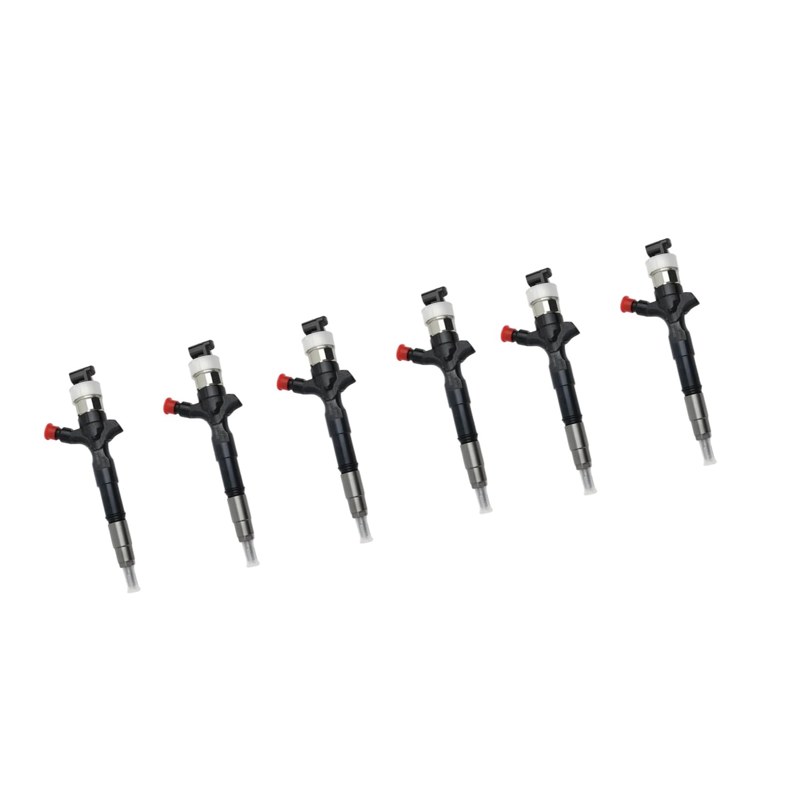 6pcs 095000-7720 23670-30320 23670-30310 23670-30180 CR Fuel Injector Fits for Denso Toyota 1KD 1KD-FTV 3.0L D-4D Euro 3 Engine Land Cruiser Prado J120 2004-2006