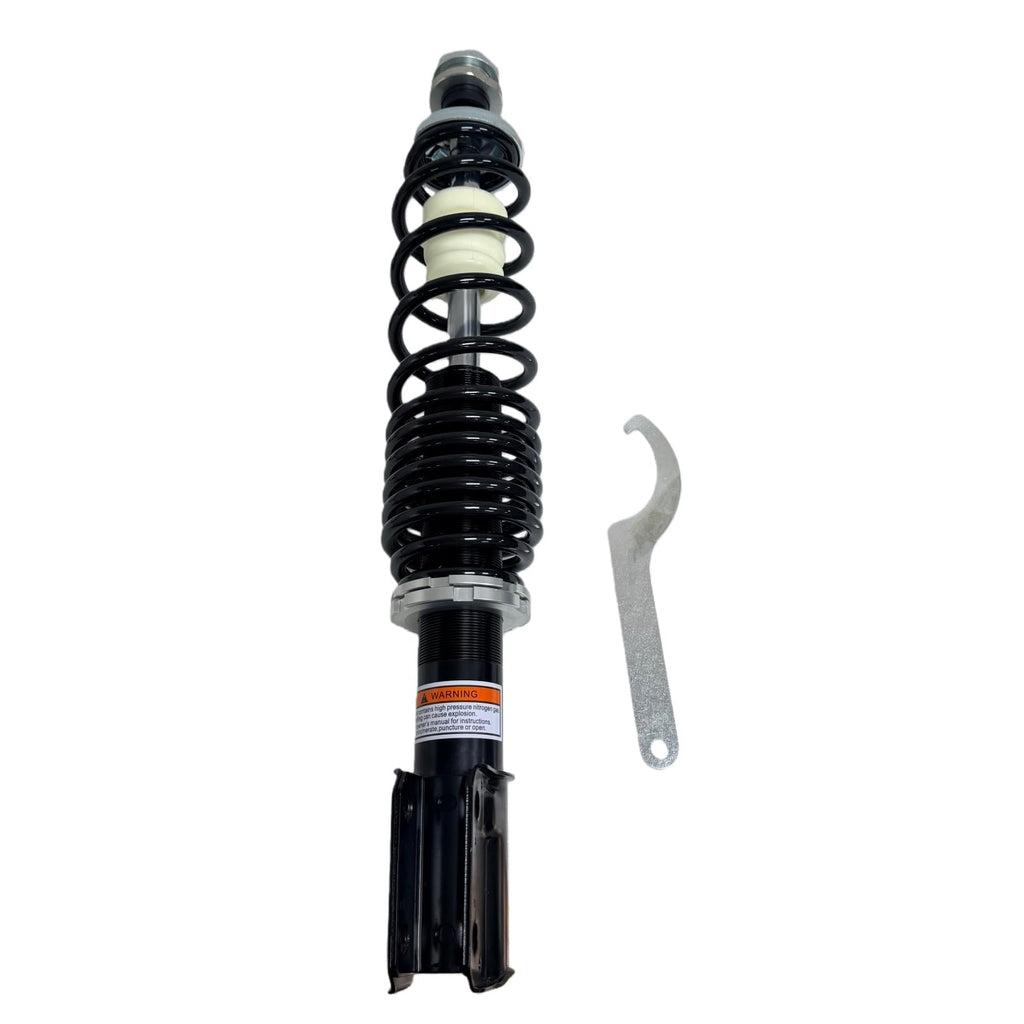 2pcs 706200661 Front Left Right Shocks Absorber Monotube Shocks Set Compatible with 2007 2008 2009 Can-Am Outlander 500 MAX 500 Gas-Powered Dual-Rate Black Springs ATV
